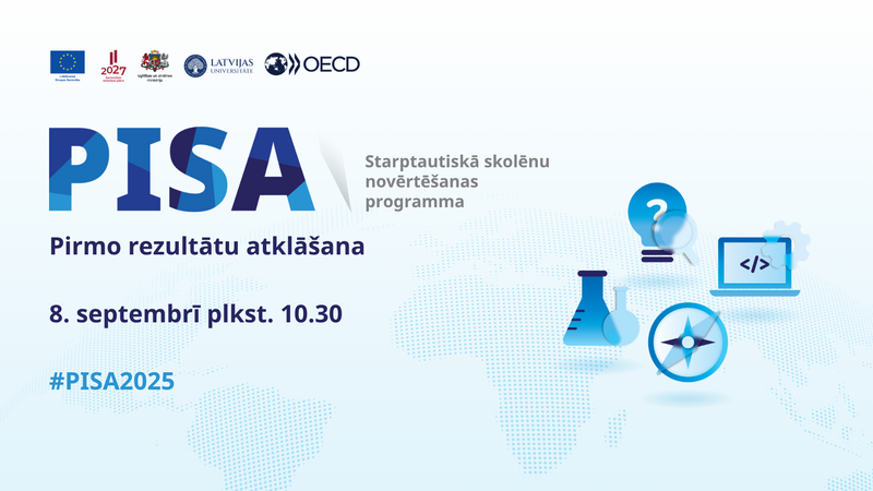 OECD PISA 2025 pirmo rezultātu atklāšanas konference